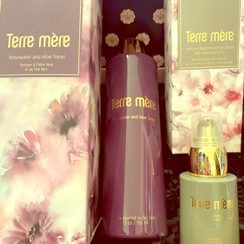Terre mere Toner & Eye serum